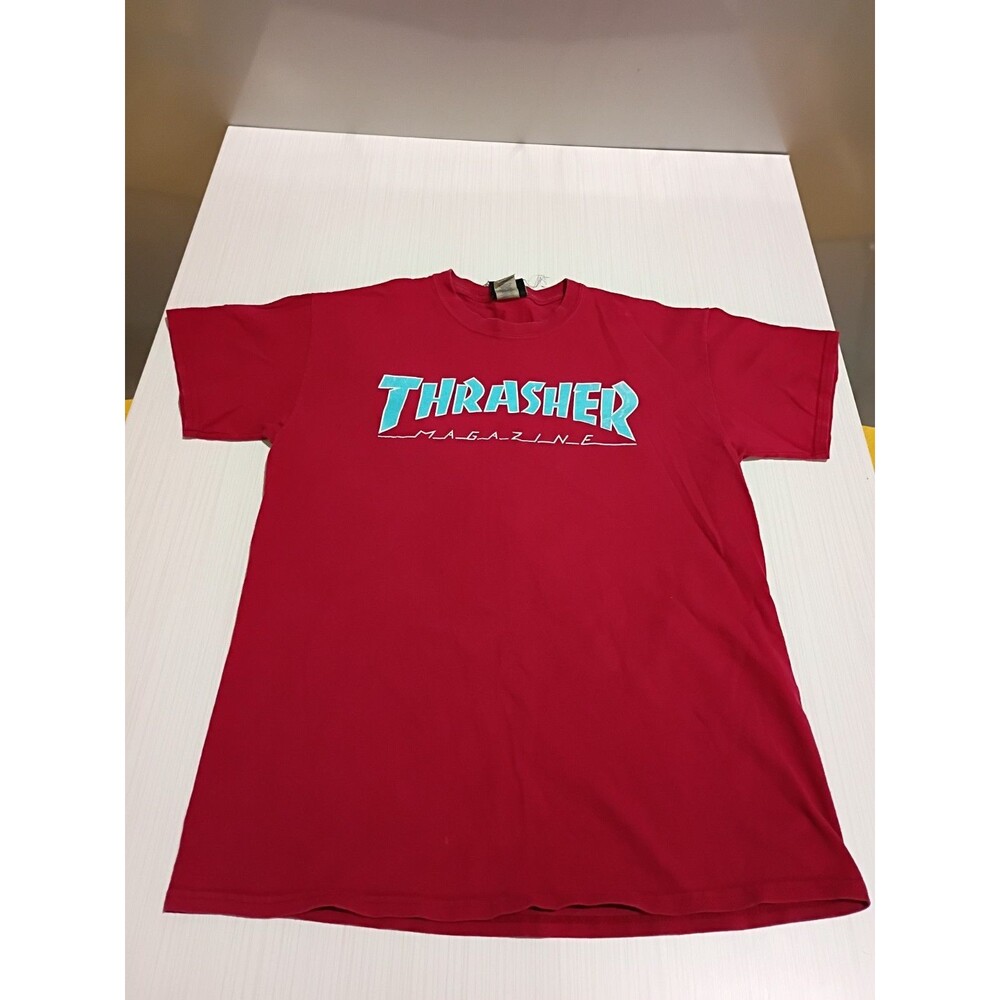 Vintage Y2K Thrasher Skateboard Shirt Size Medium